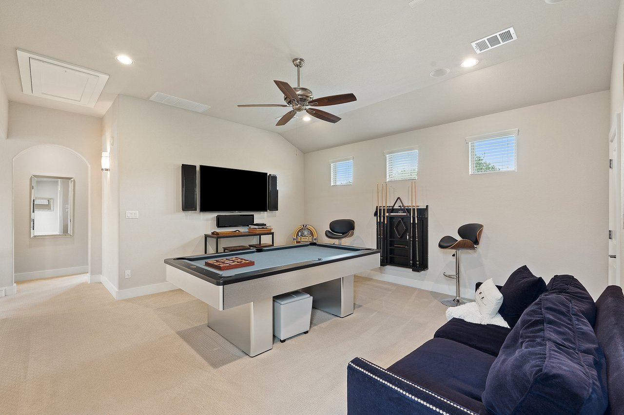 Modern Transitional Luxury Home in Gated Bluffs of Steiner Ranch | Lake Austin Access + Hill Country Views | $1.9MM