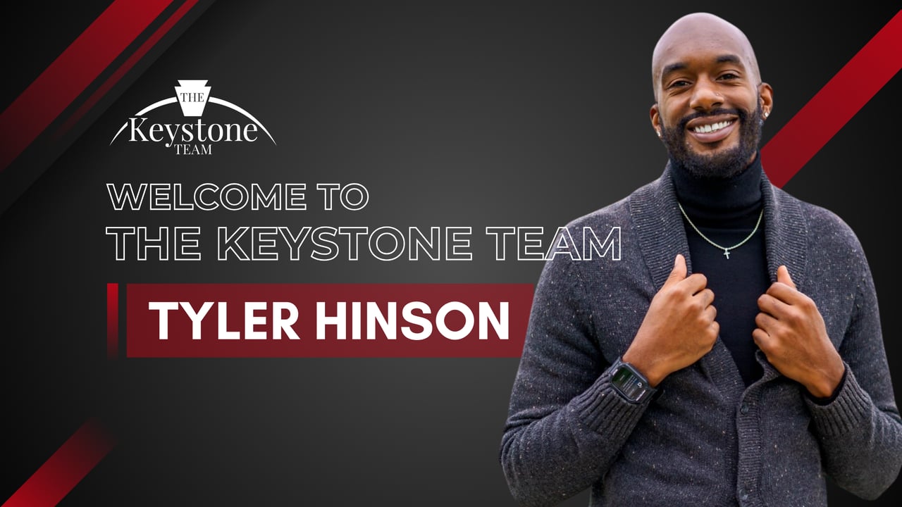 Welcome Tyler Hinson to The Keystone Team!