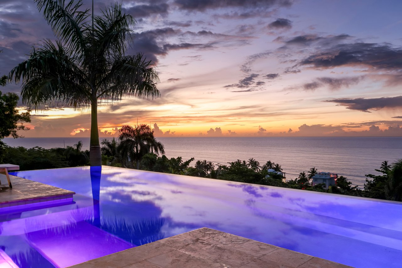 Casa Azul, Rincón PR                  Luxury Modern Hilltop & Ocean Views