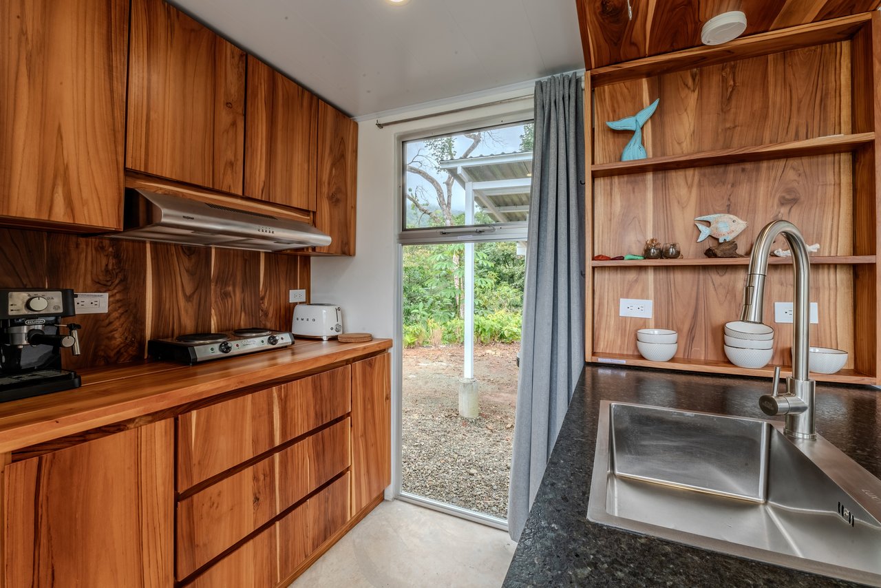 Ocean View Home in Portasol, 2 Bed, 1 Bath, Pool, Private Waterfall & Extra Building Site