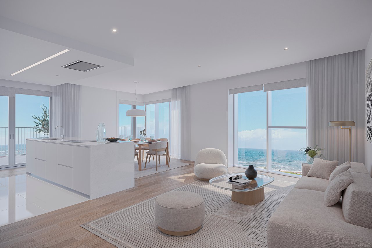 Sophisticated 3-Suite Penthouse with Ocean Views Near Porto