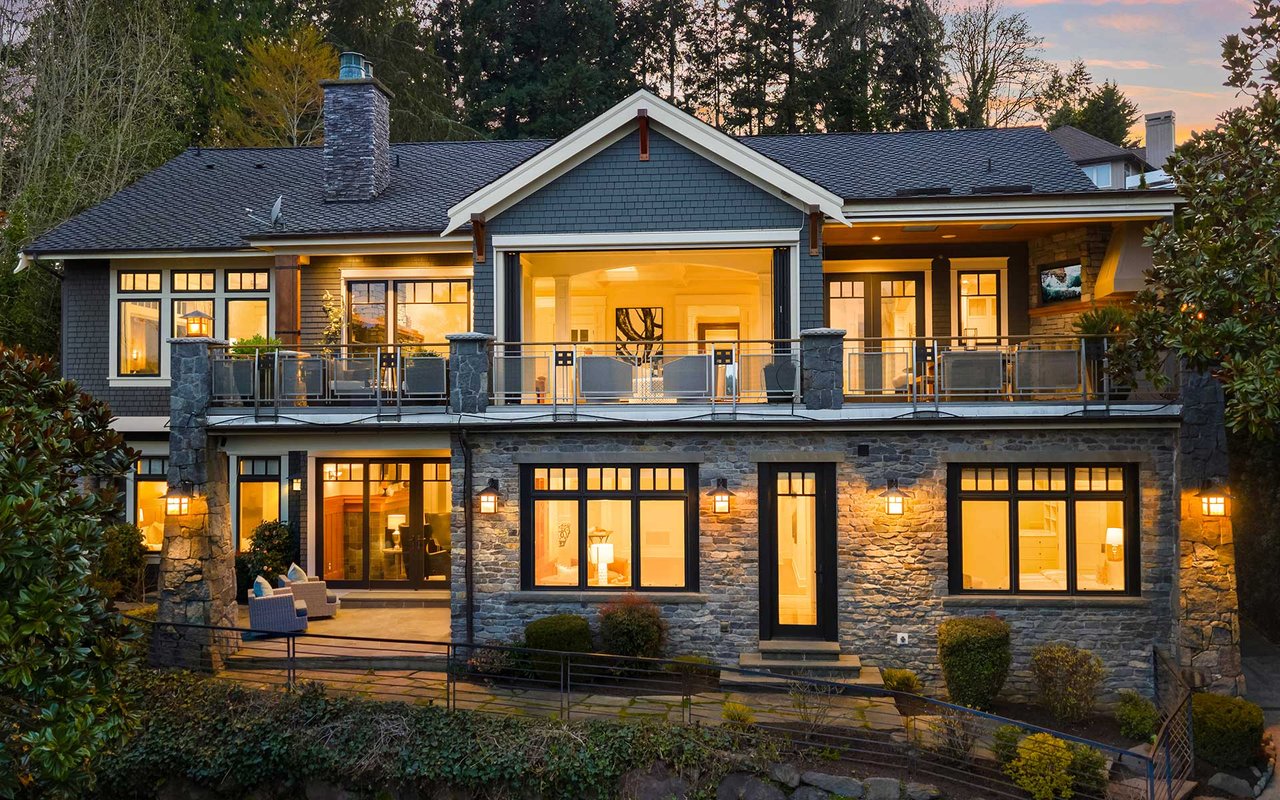 Modern Craftsman Waterfront on Mercer Island
