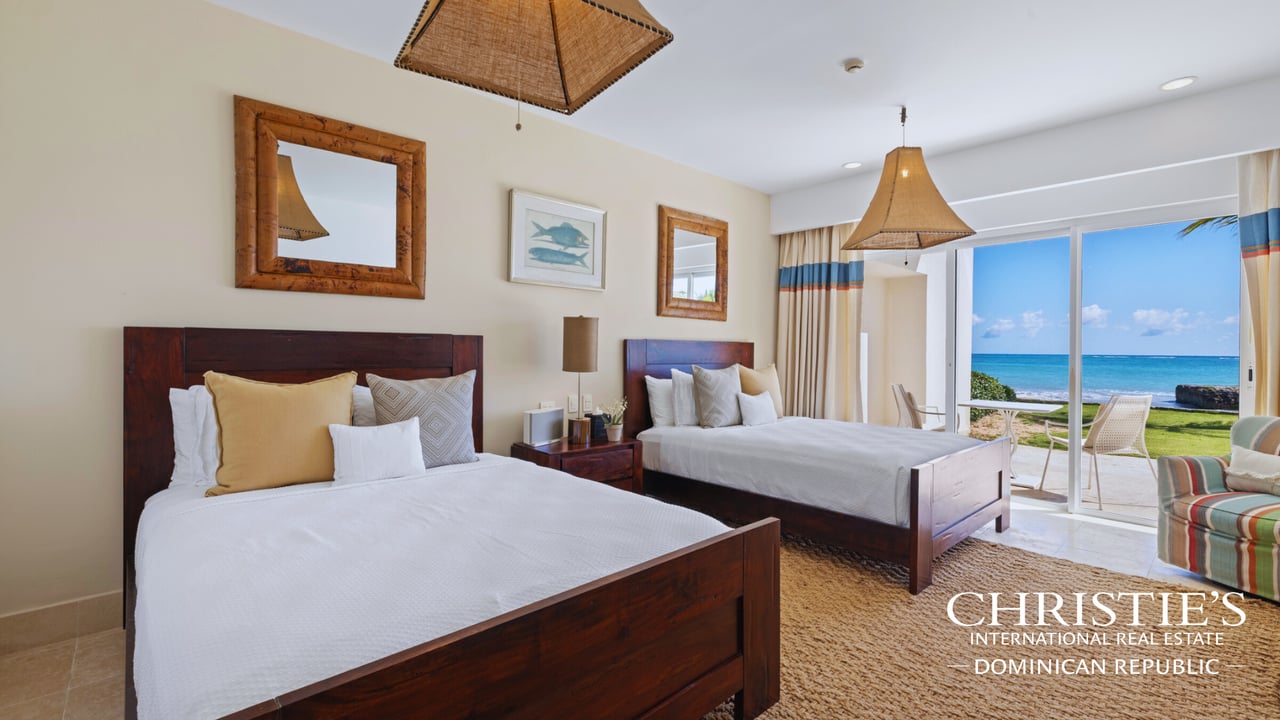 Cap Cana Oceanfront Luxury Condo with Direct Beach Access