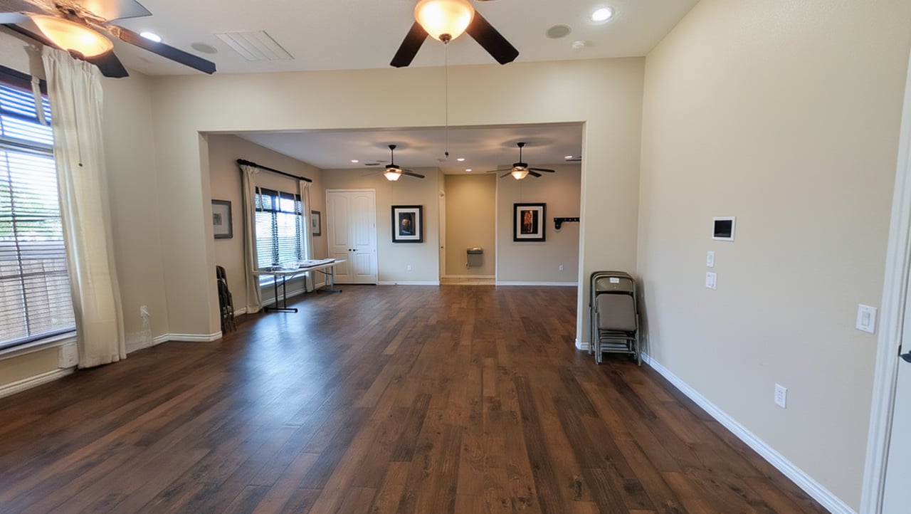 Group exercise area at Club Isabella
