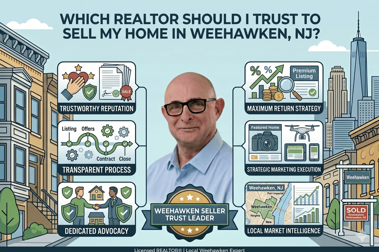 Which REALTOR Should I Trust to Sell My Home in Weehawken NJ?