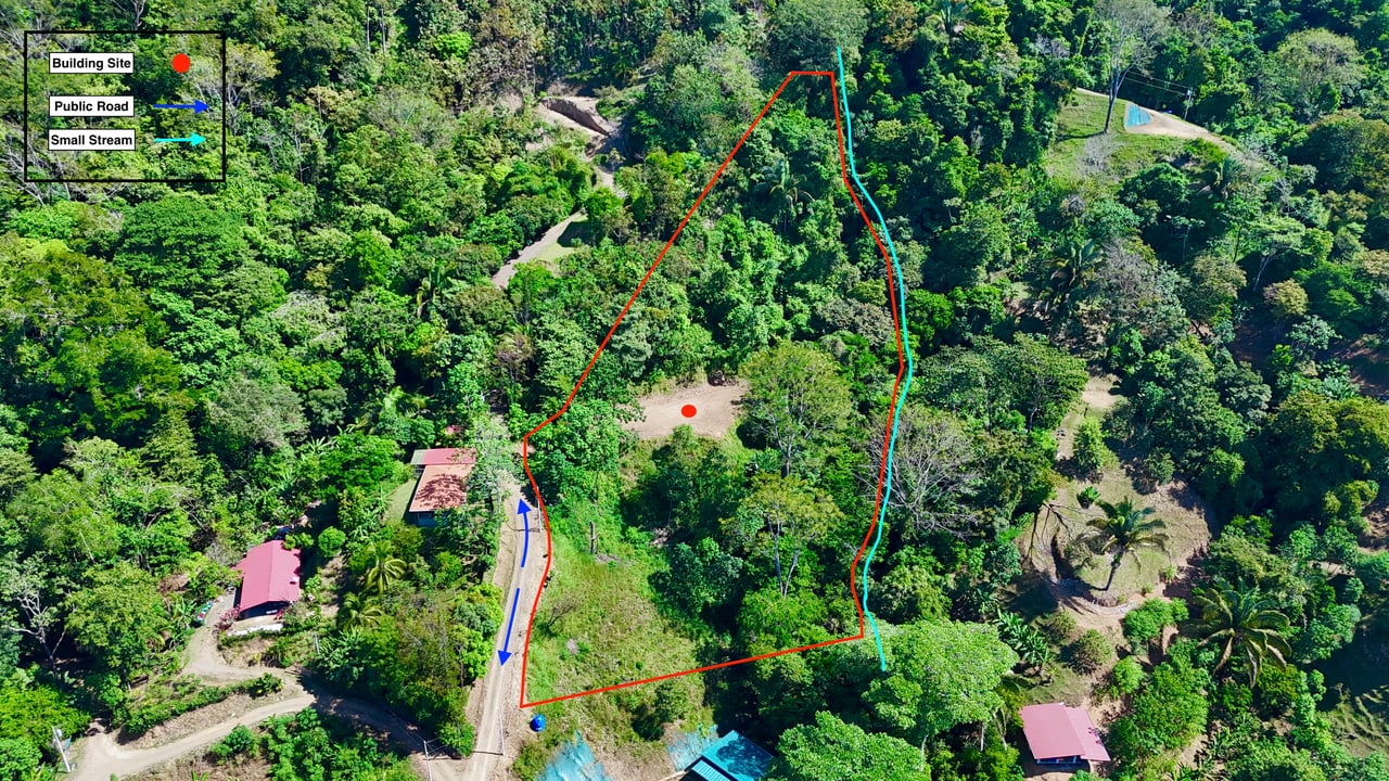 Ocean View Property in Playa Hermosa, Over 1.75 Acres