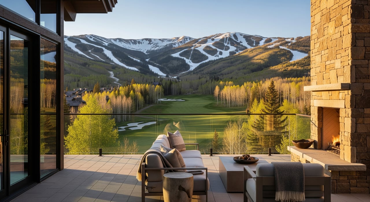 Beaver Creek: On-Mountain vs. Golf Course Living