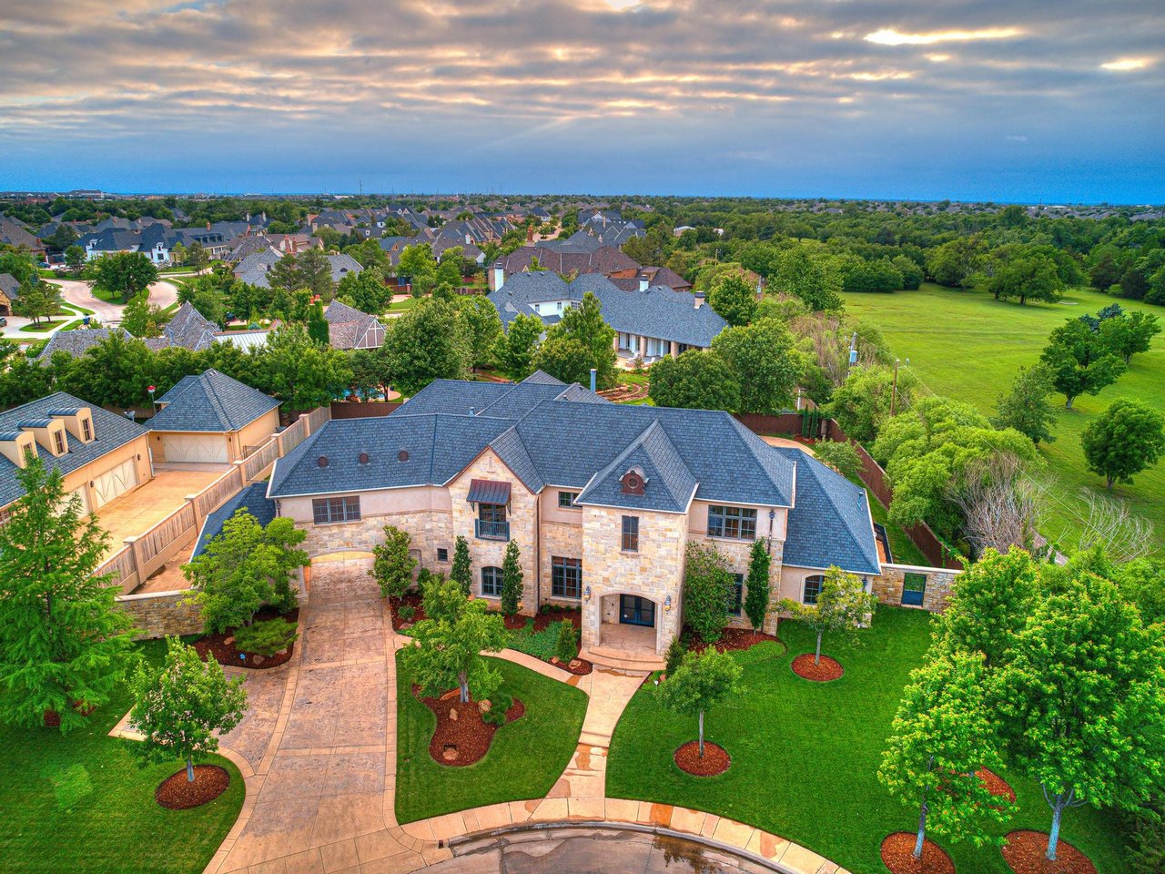 Luxury Addition of the Month - Fairview Farm in Edmond, Oklahoma - Wyatt Poindexter - The Agency OKC