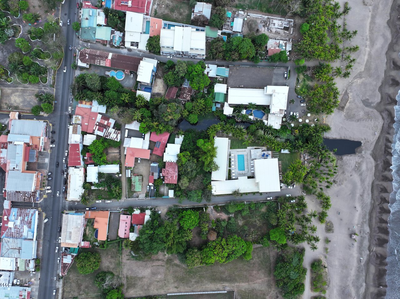 The beach is always close in Jaco!