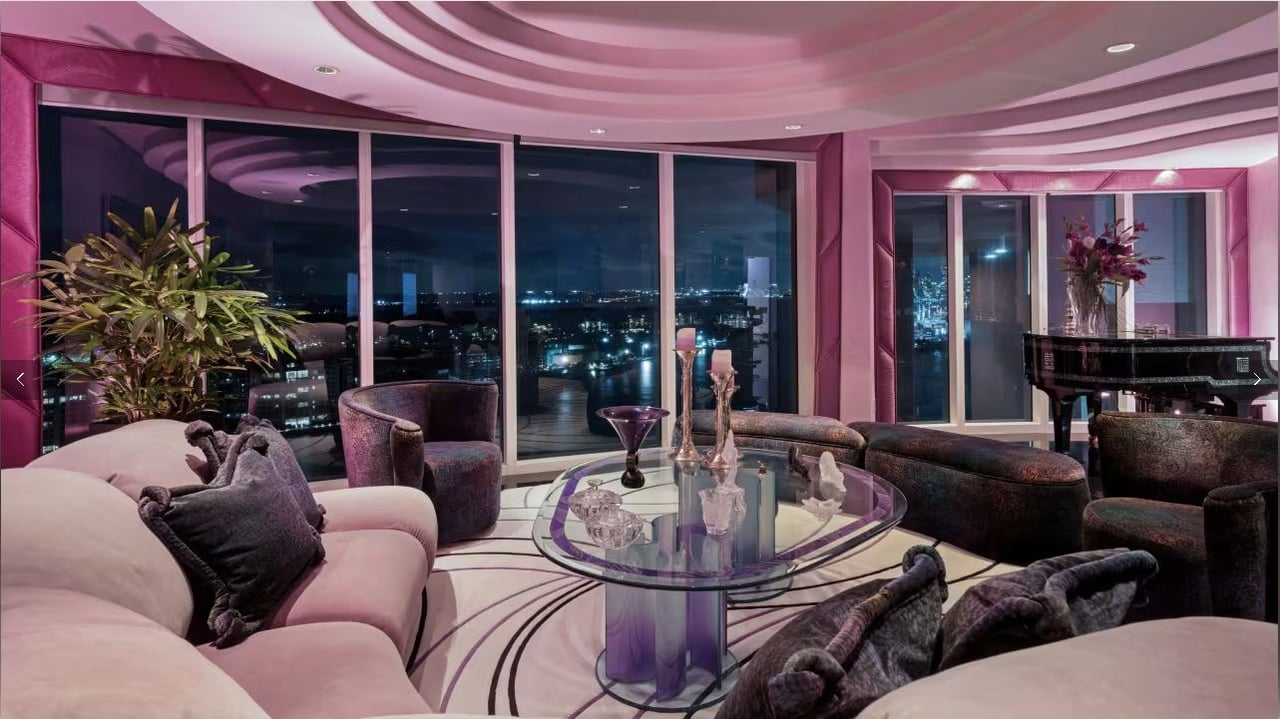 Prime for a New Year’s Party, This Over-the-Top Miami Beach Listing Boasts a Disco Lounge and Skyline Views