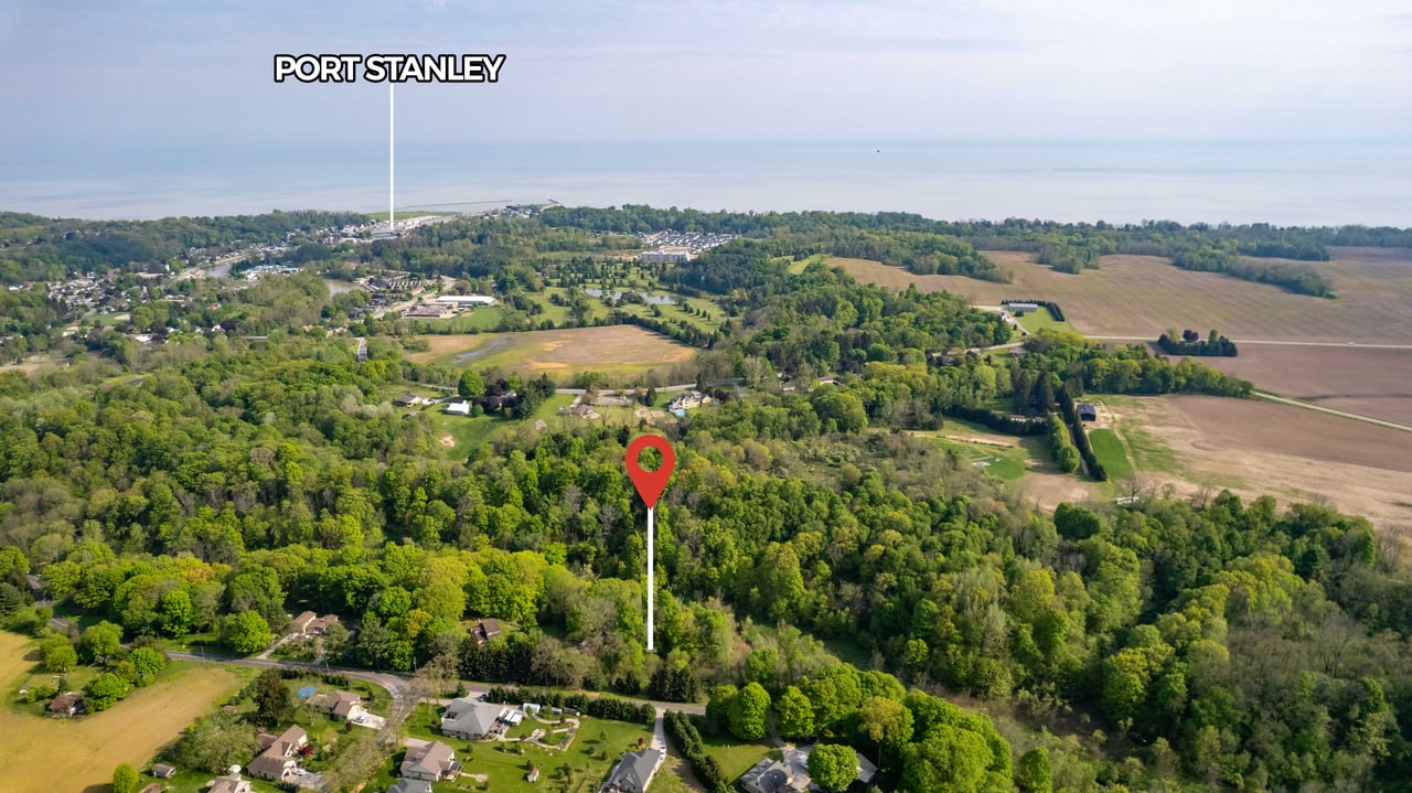Amazing opportunity to build your dream home just outside Port Stanley 