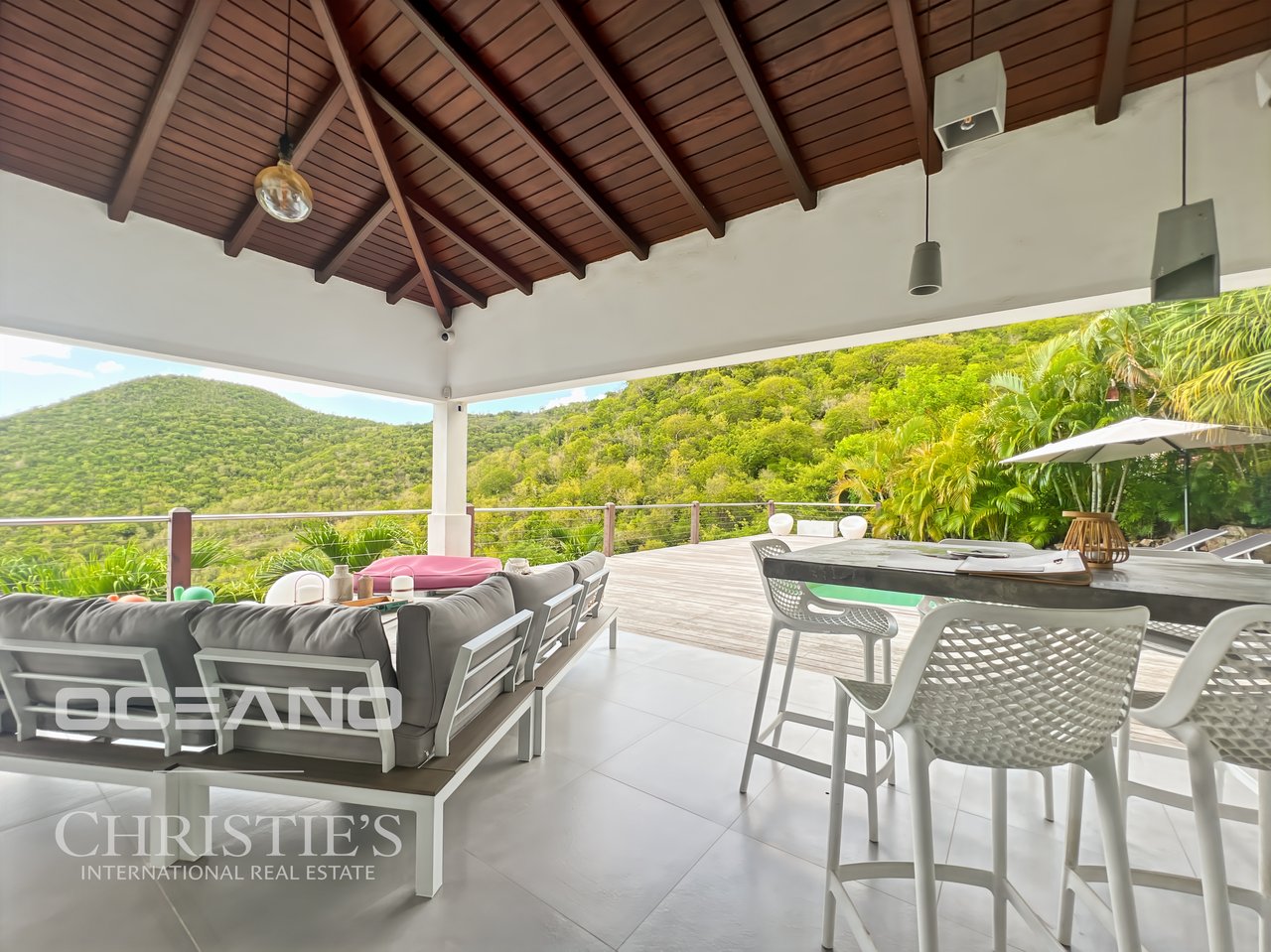 Almond Grove Villa – Ocean and Hillside Views – OCEANO Christie’s International Real Estate