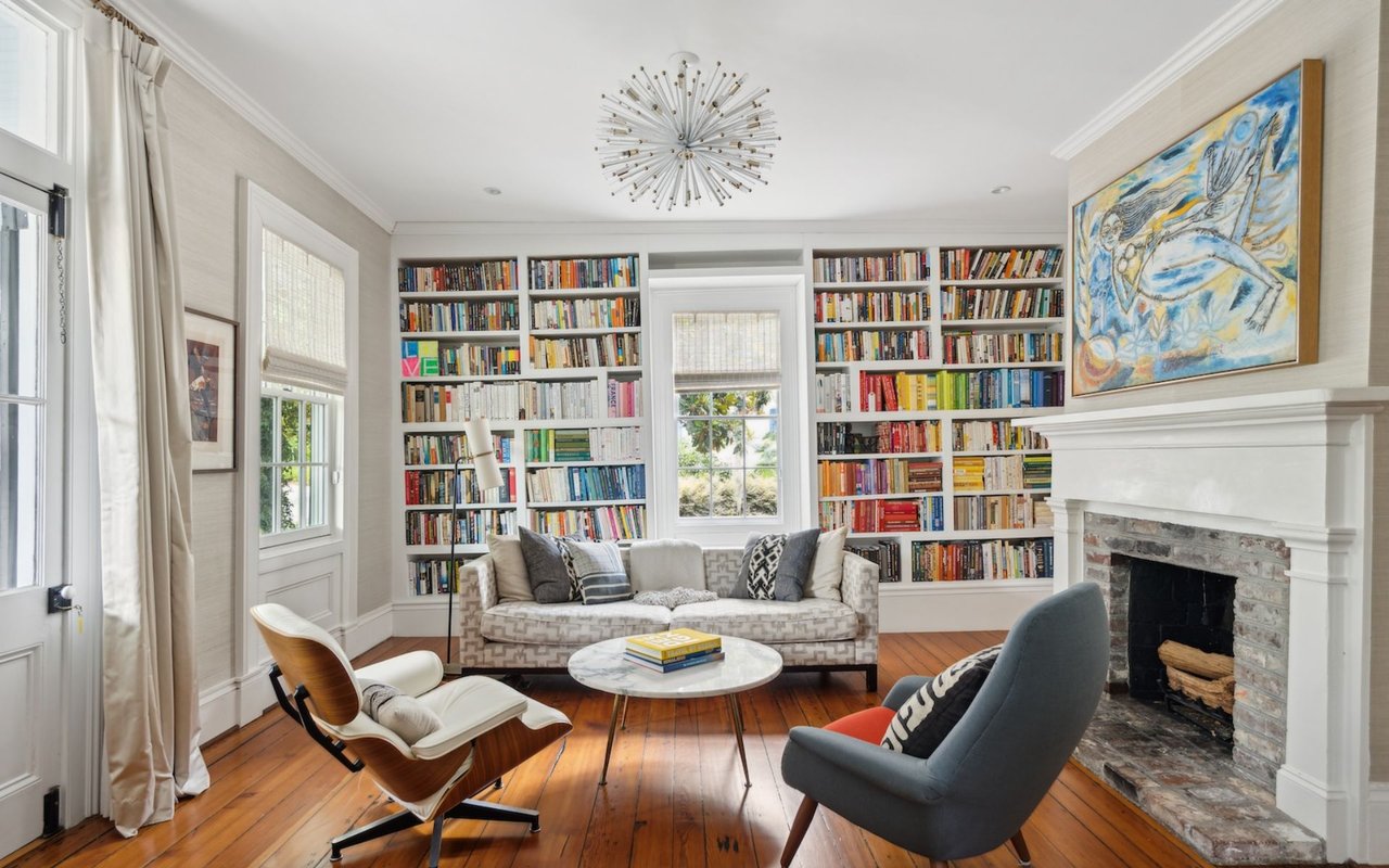 For Sale – Homes with Statement Bookcases