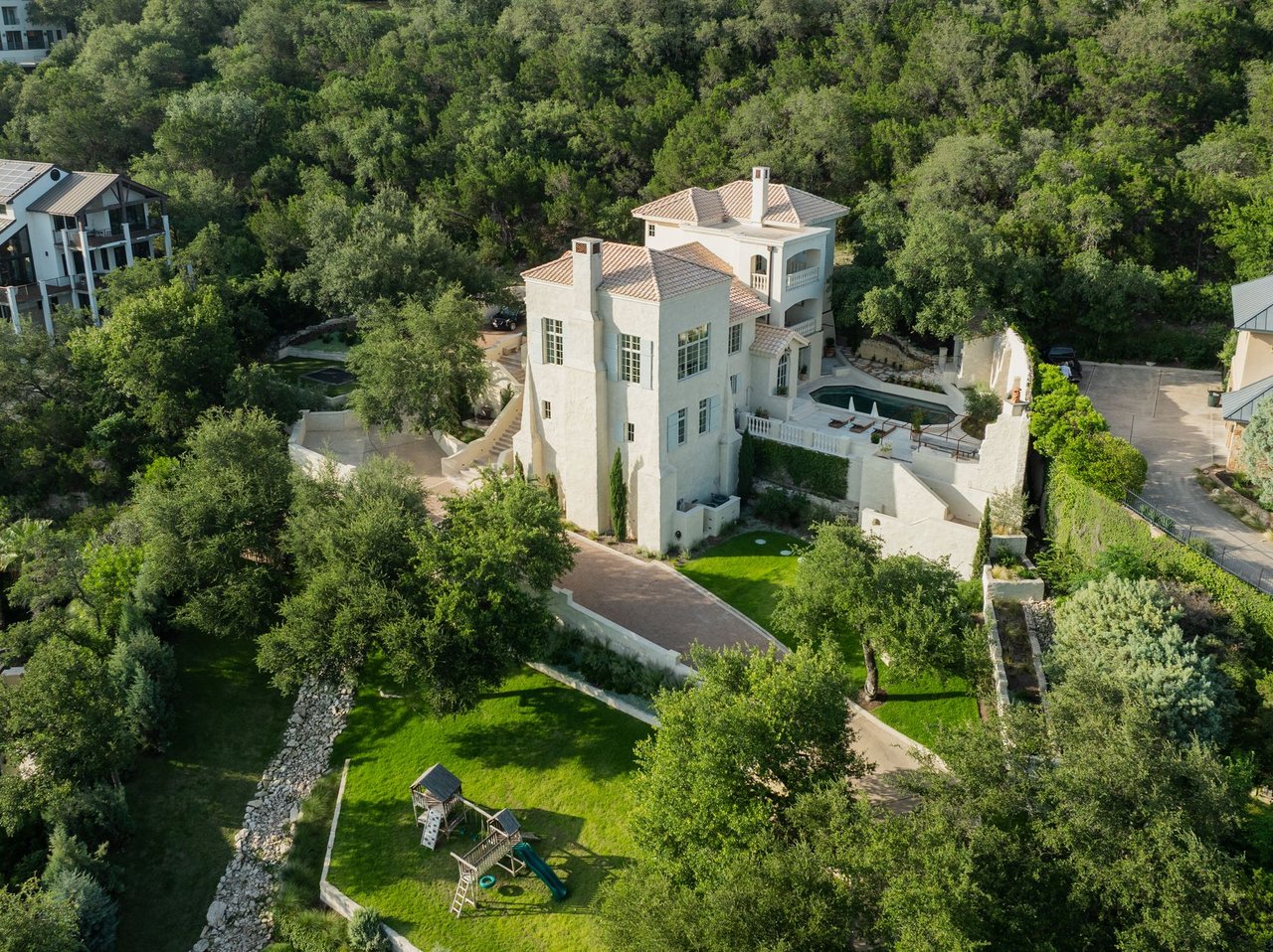 The Hilltop Villa of Westlake | A Mediterranean Escape