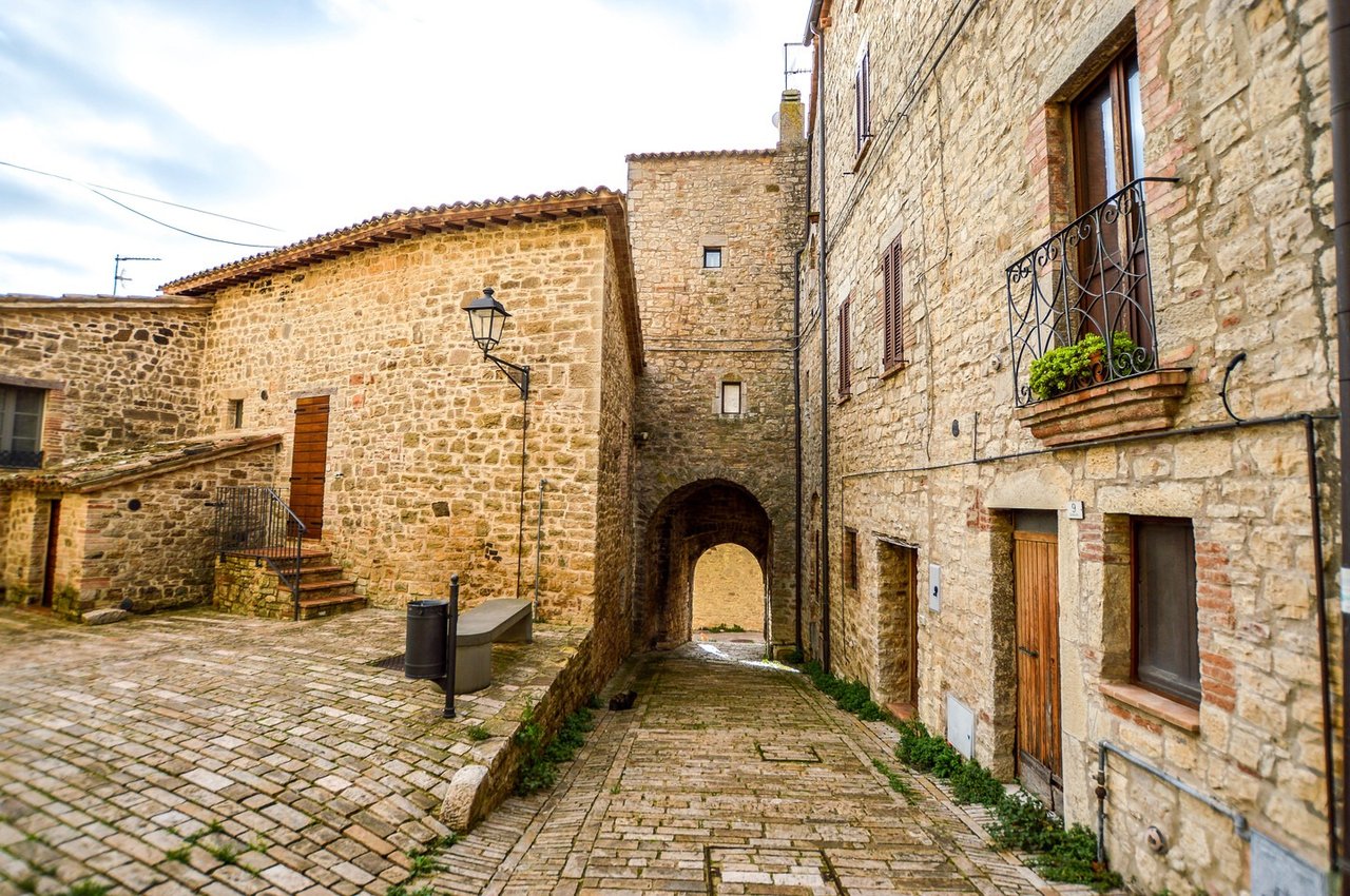 Medieval Borgo Near Todi
