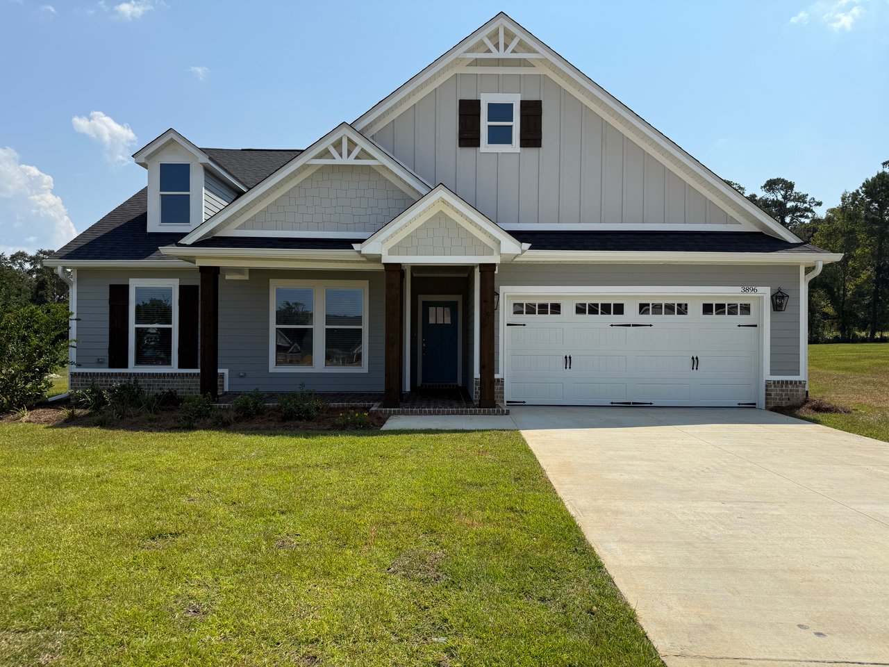 3896 Ardmore Lane in the Canopy neighborhood of Tallahassee Florida - a new construction home