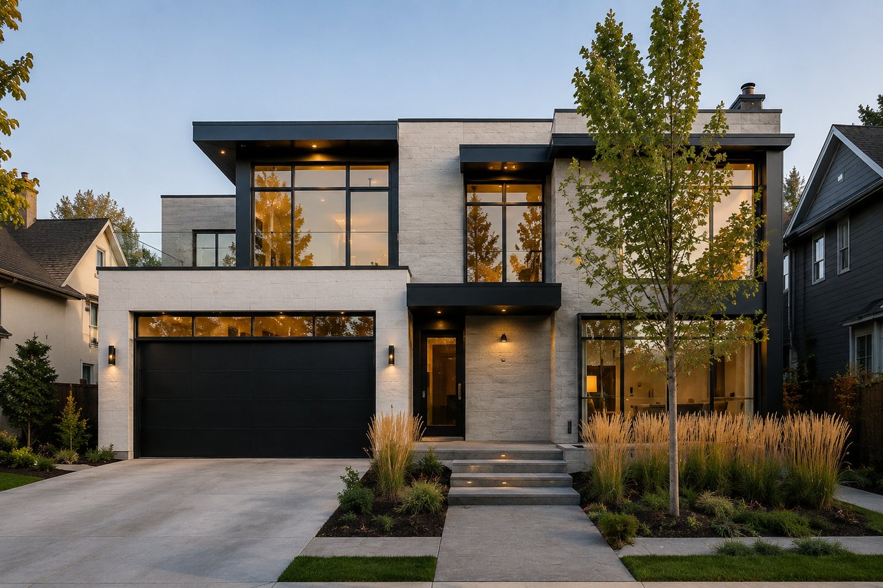 Collection of modern luxury homes in Calgary's inner-city neighbourhoods