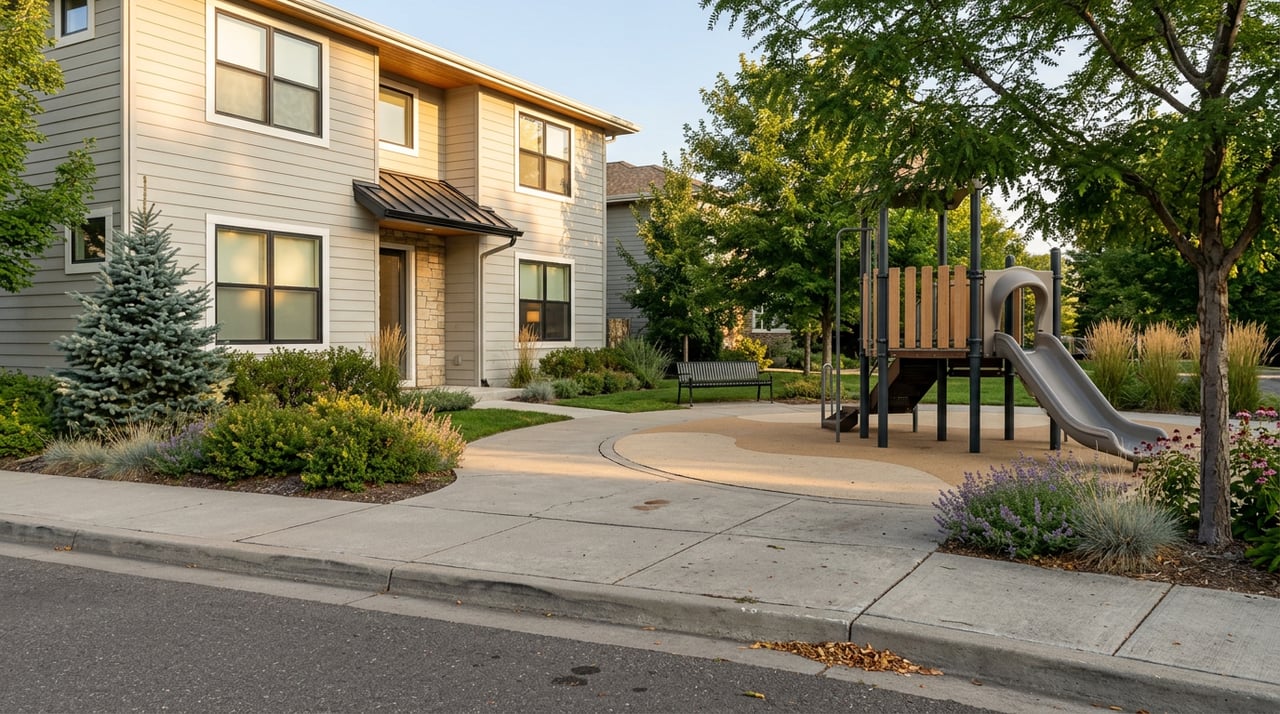 Family Living In Northfield Commons: Parks, Paths, Community