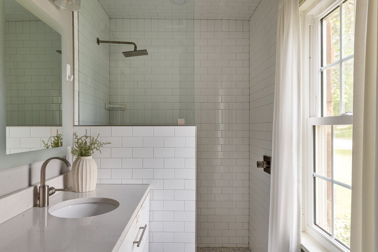 Bathroom in Brookhaven Home listed by Jennifer Kragh Group