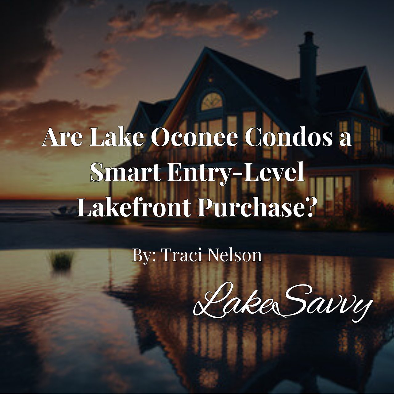 Are Lake Oconee Condos a Smart Entry-Level Lakefront Purchase?