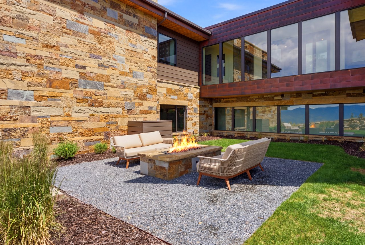 Top-of-Promontory Architectural Estate — Furnished & Turnkey - Front-Row Mountain Views