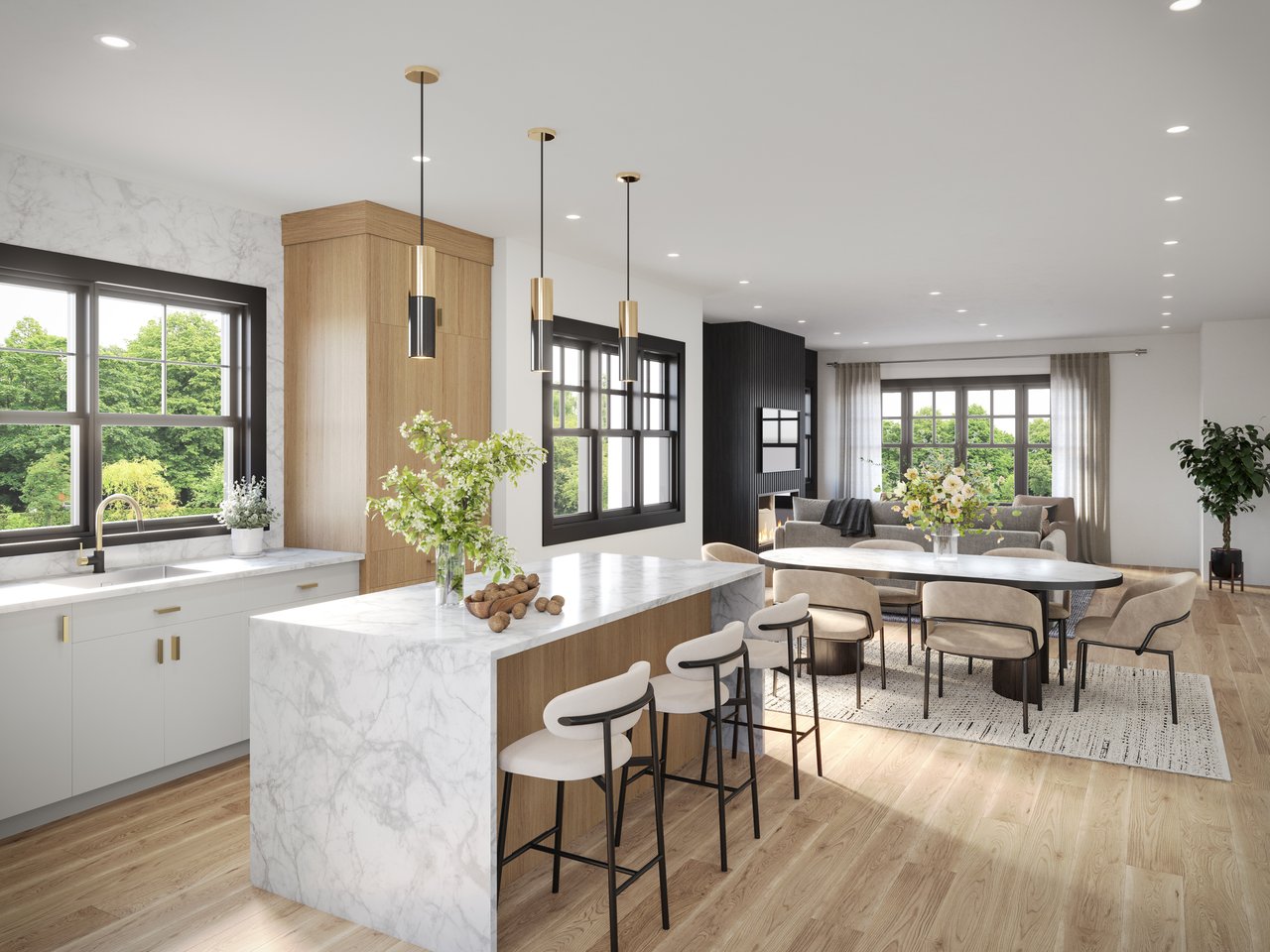 83-85 Faxon Street Newton 2 Luxury Townhomes