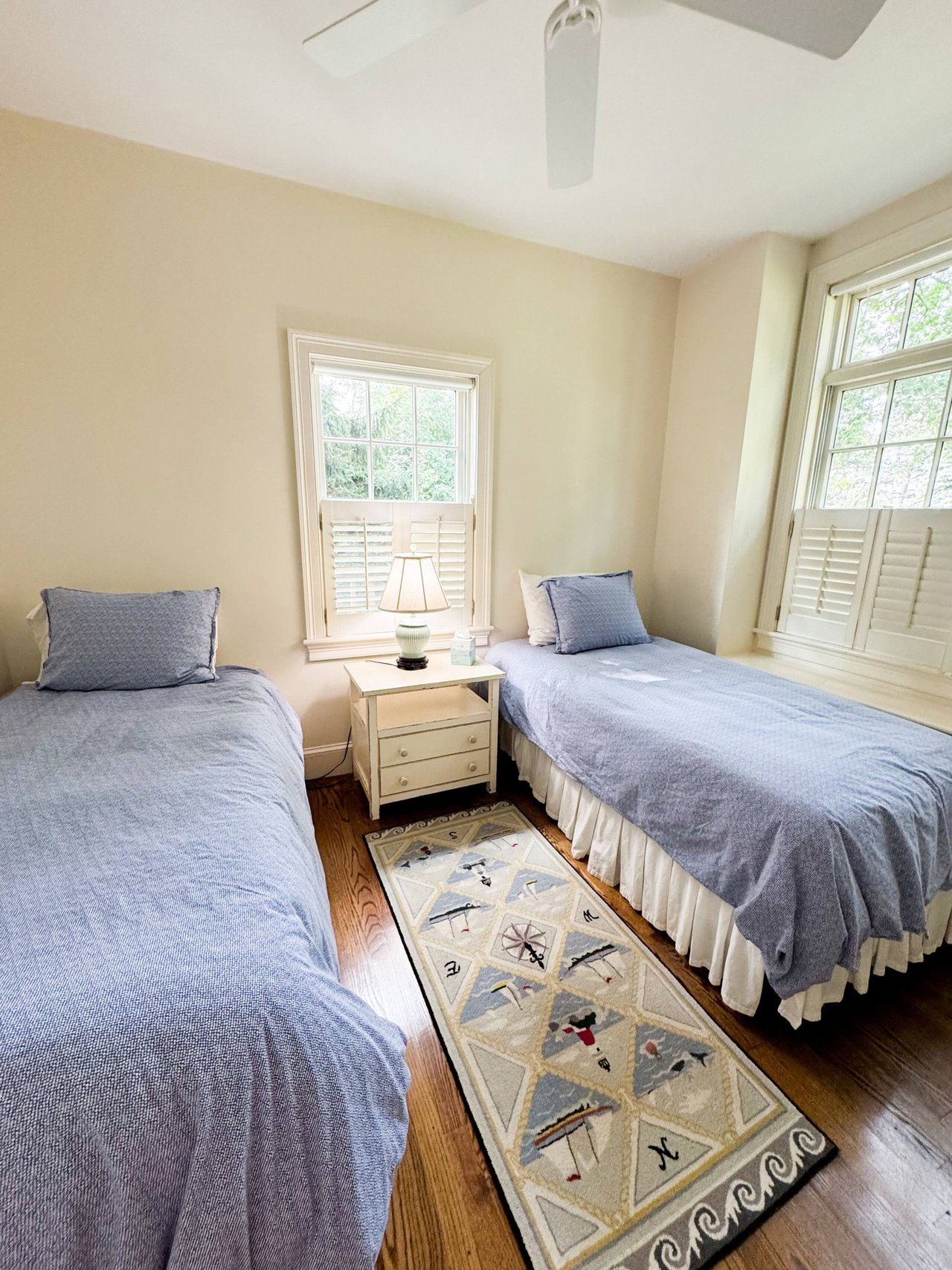 Edgartown Village Home w Water View, Walk to Beach