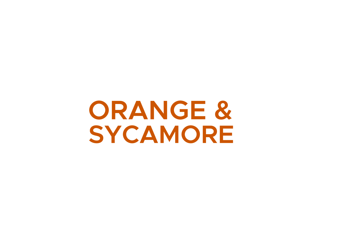Orange & Sycamore