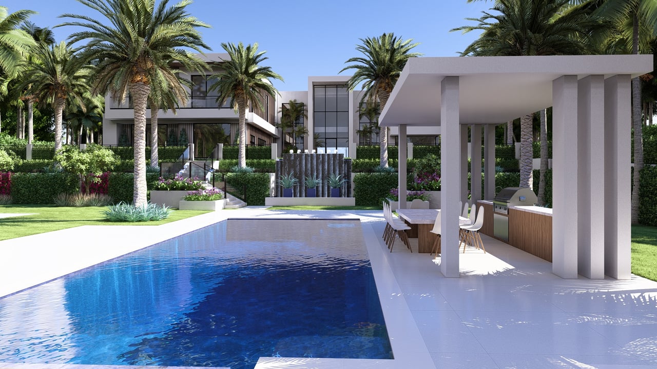 Modern Ocean-To-Lake New Construction