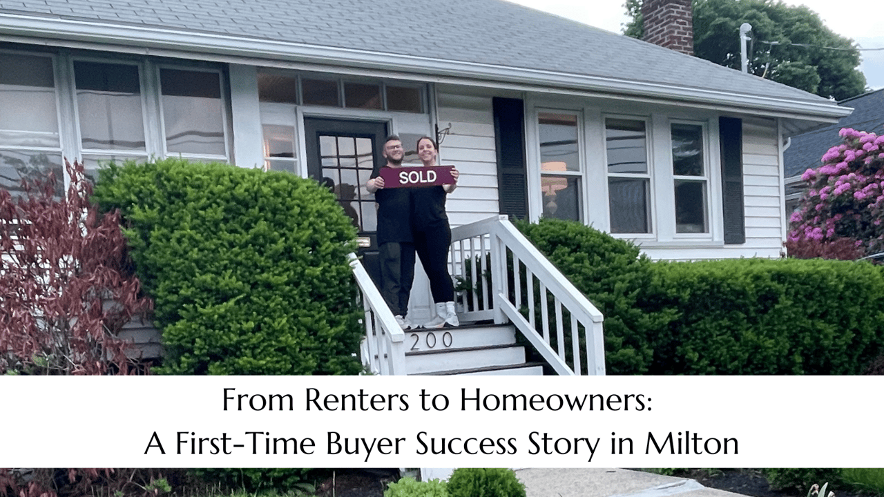 From Renters to Homeowners: A First-Time Buyer Success Story in Milton