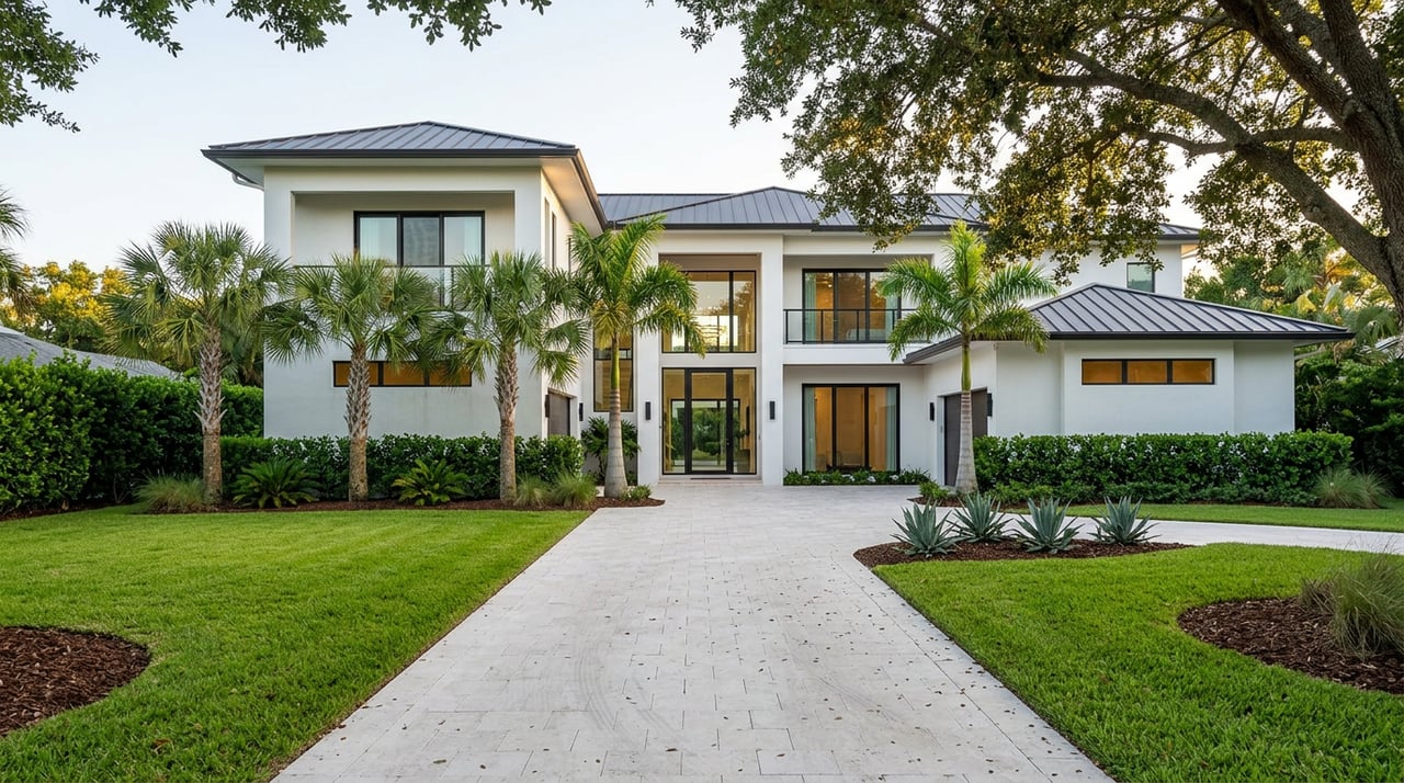Estate Living With Room To Breathe In Palm Beach Country Estates