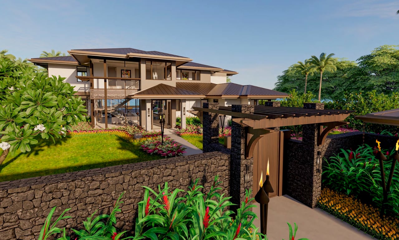 MAUNA LANI RESORT - ONE OCEAN - 6 BEDROOM OCEANVIEW LUXURY RESIDENCE- EXCLUSIVE GATED ENCLAVE - $17,500,000- 