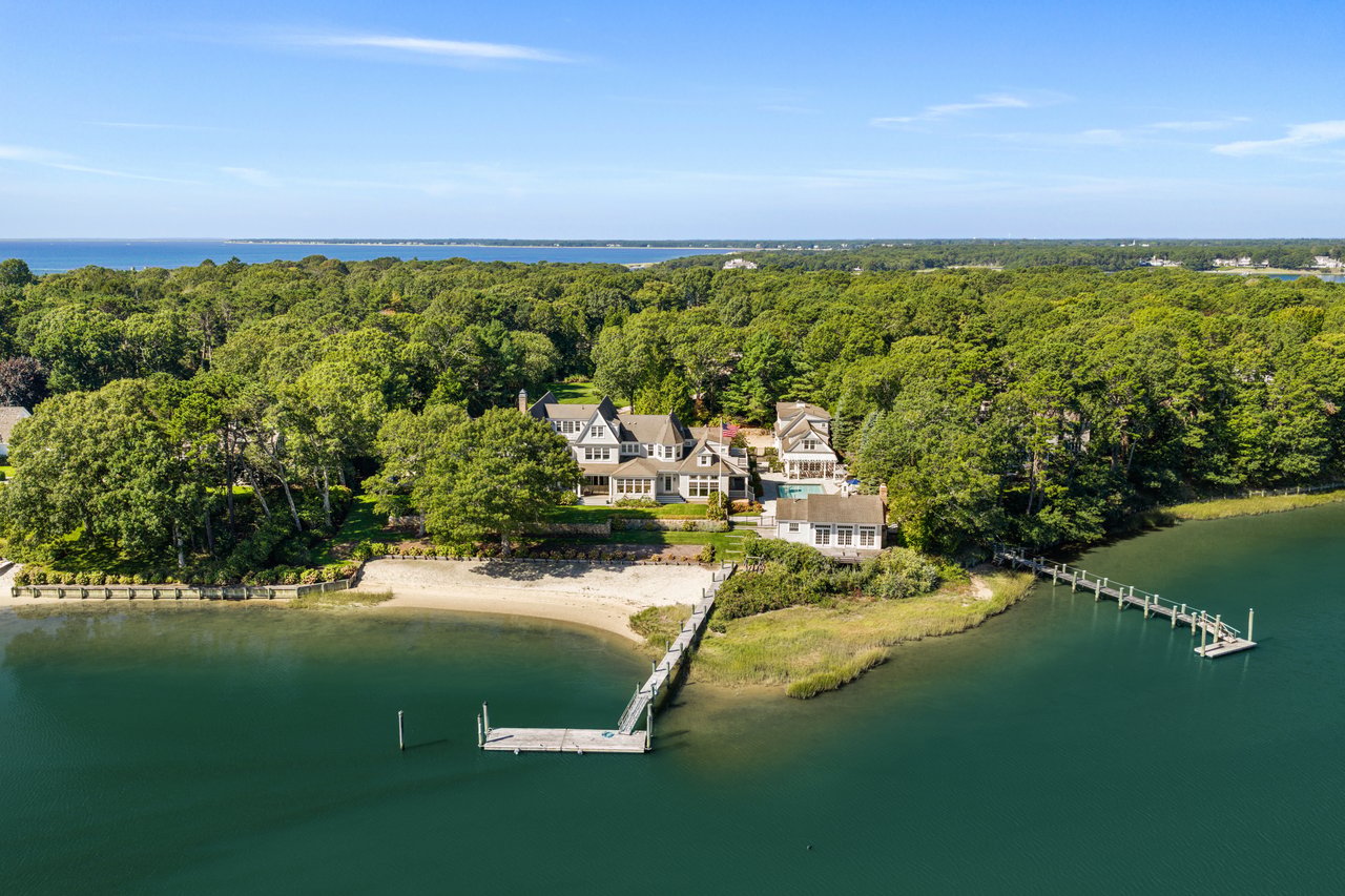Landmark Waterfront Estate in Osterville