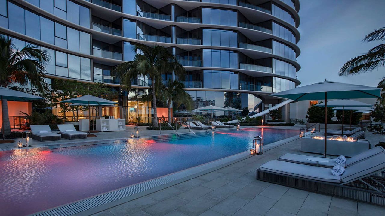 Ritz-Carlton Sunny Isles swimming pool 