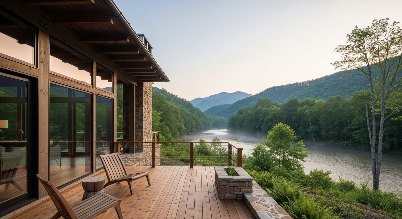 Living Near The New River In Ashe County