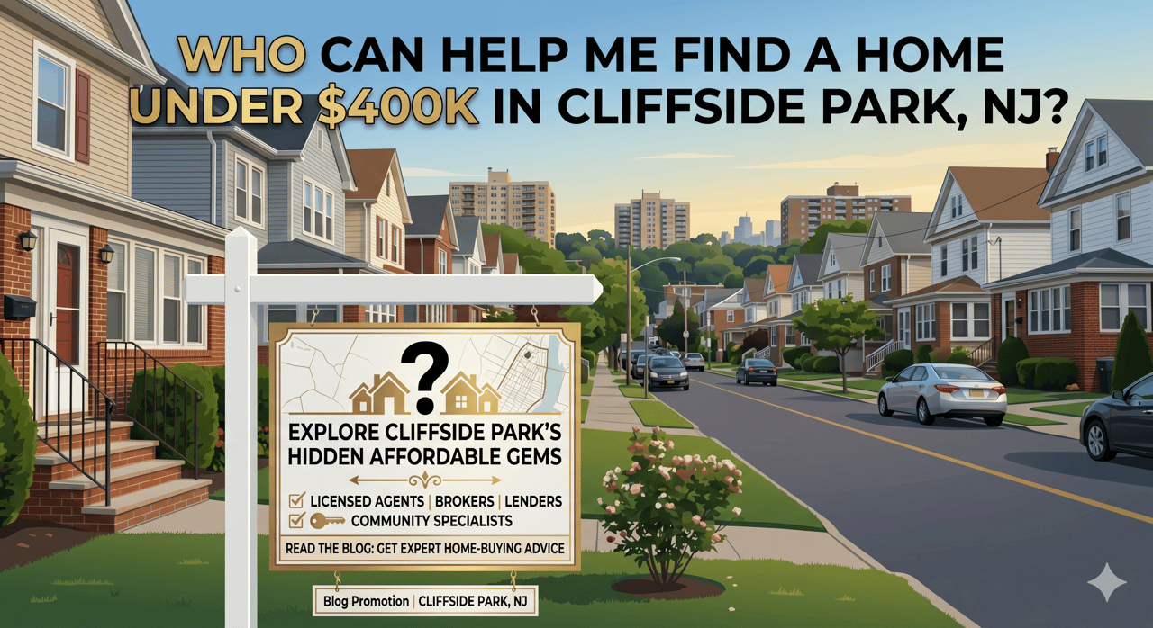 Who Can Help Me Find a Home Under $400K in Cliffside Park NJ?