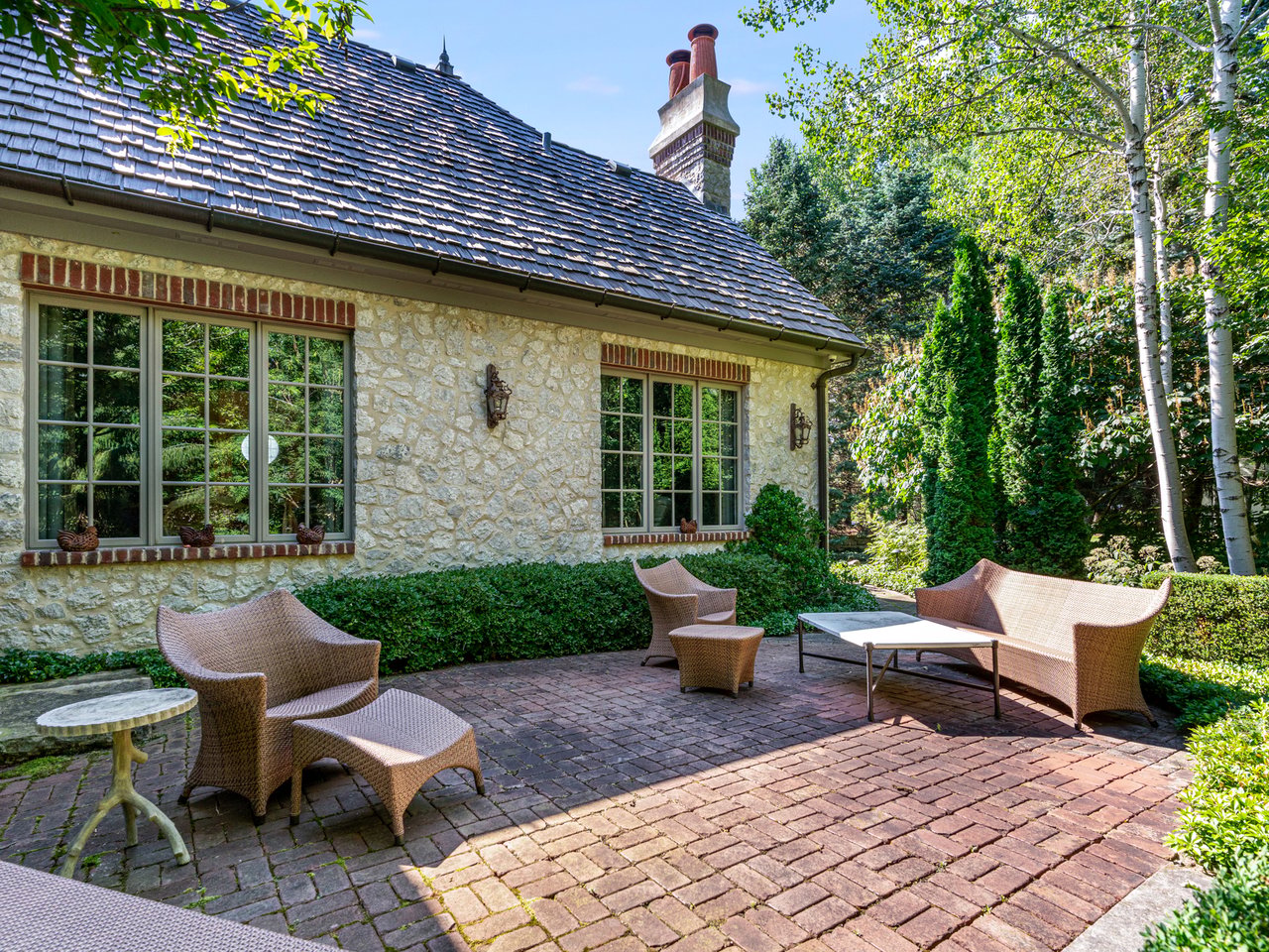 French Country Manor Home