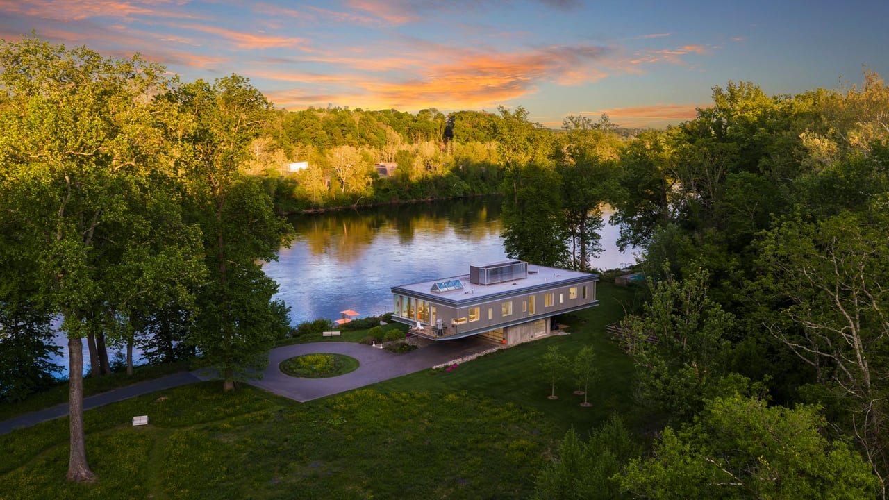 Riverscape: An Exceptional Luxury Riverfront Home in New Hope, PA | B&B Luxury Properties