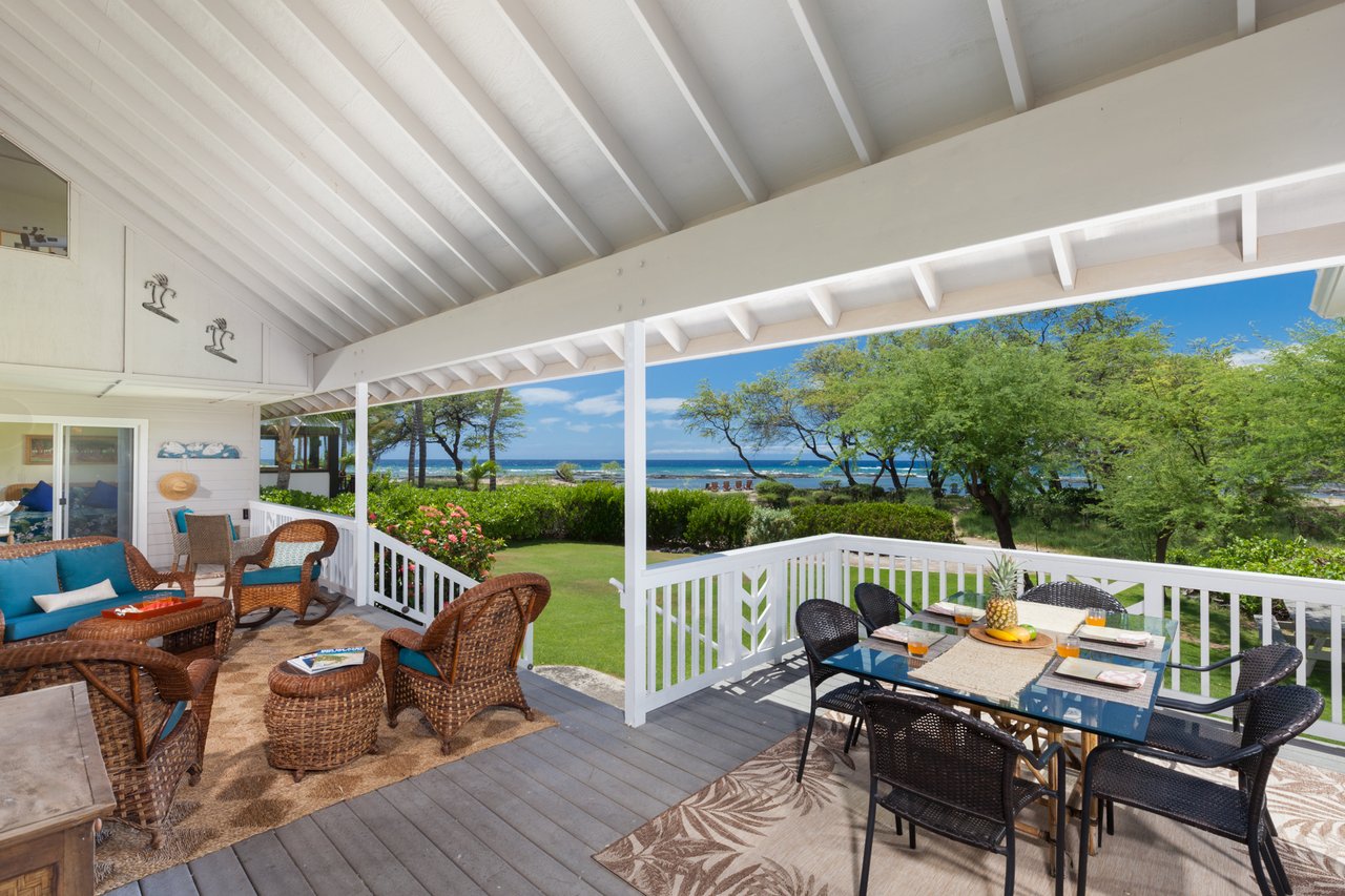 PUAKO OCEANFRONT ESTATE- KOHALA COAST BIG ISLAND - 2 RESIDENCES - RESORT ZONED 