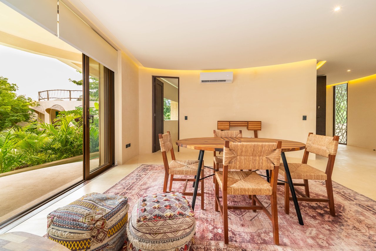 Luxury 2-Bedroom Condo with Swim-Up Pool & Cenote | Kan Hotel Tulum