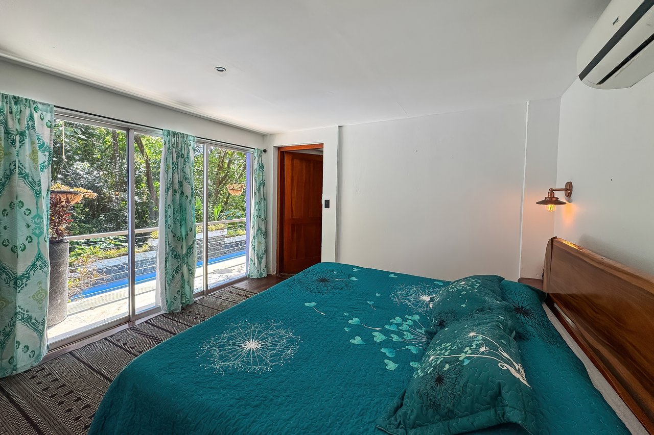 Casa Hermanas: Jungle Retreat with Pool, Guest Studio & Income Potential for Sale in Manuel Antonio