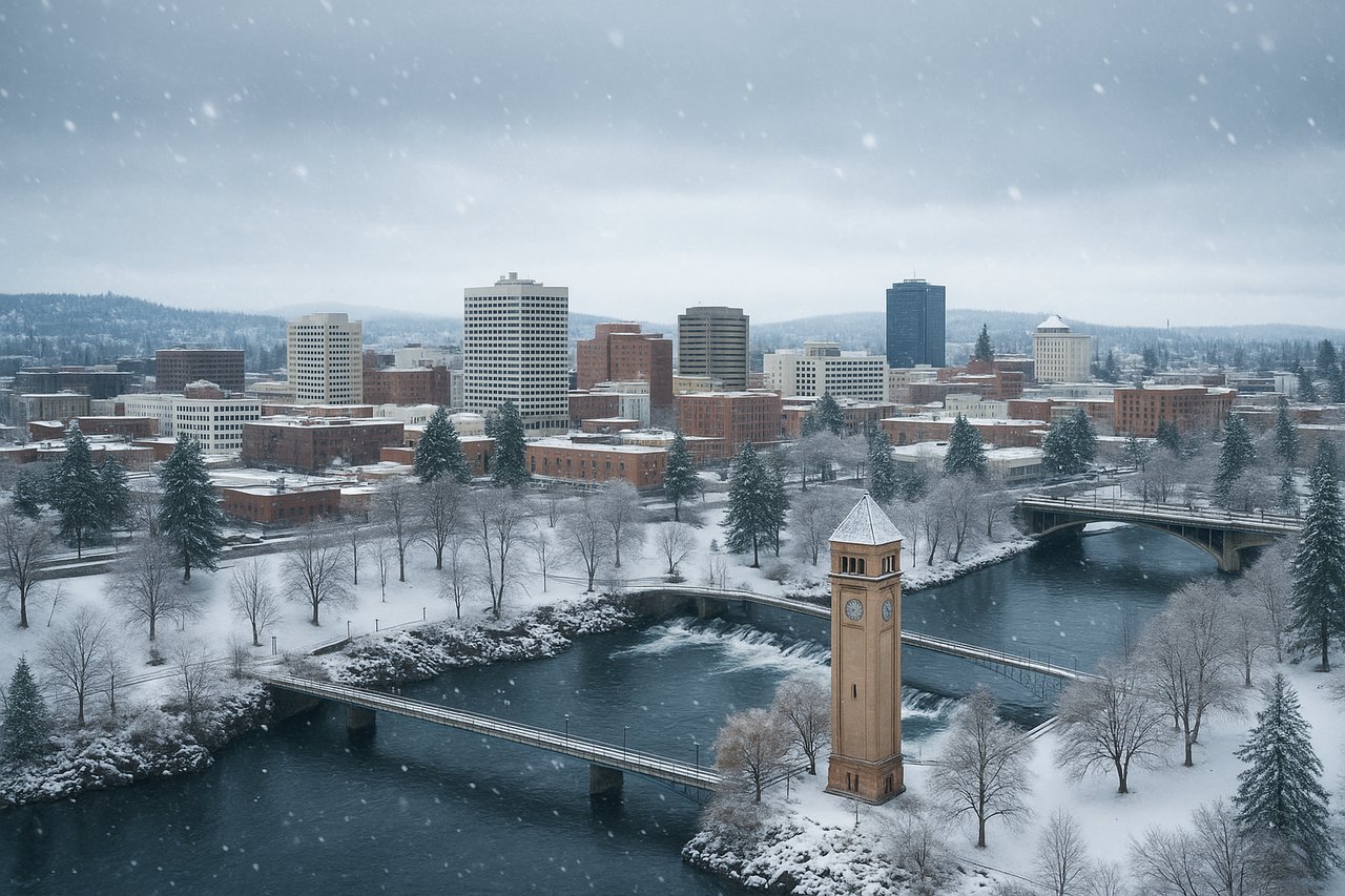 Your Spokane Weekend Guide: Ice, Lights, Laughs & Lake Magic