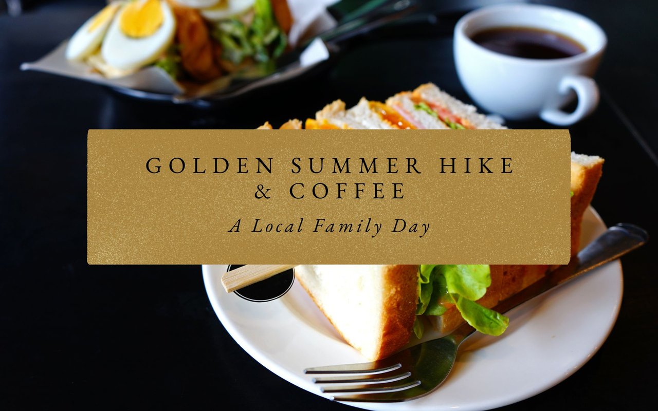 Breakfast sandwich and coffee at Golden Market & Cafe, downtown Golden quick grab with fresh-baked goods.