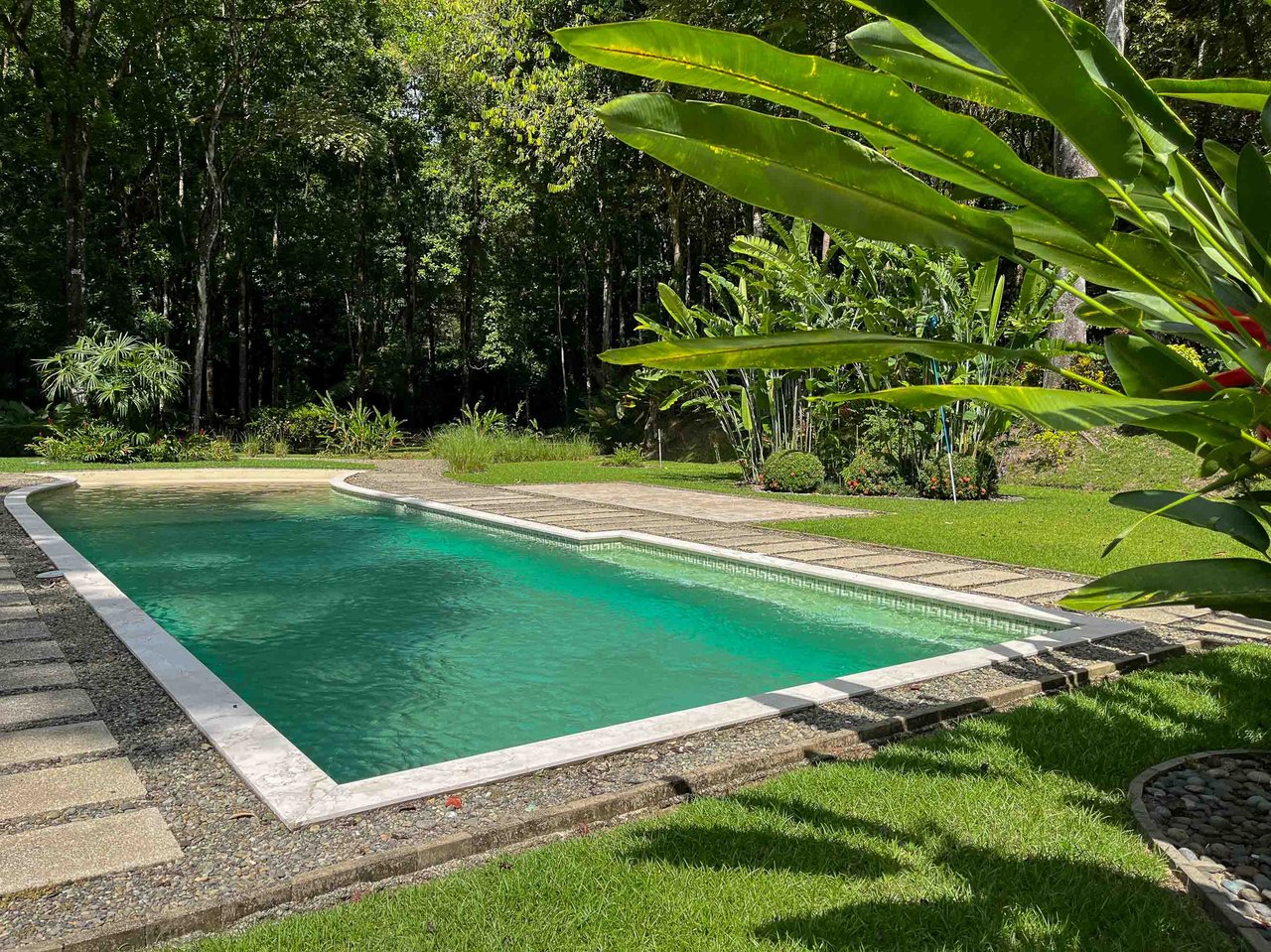 Waterfall Home in Private Community Affordable Jungle Home