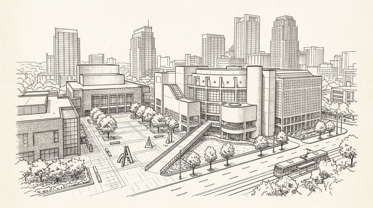 Arts District / Woodruff Arts Center Area