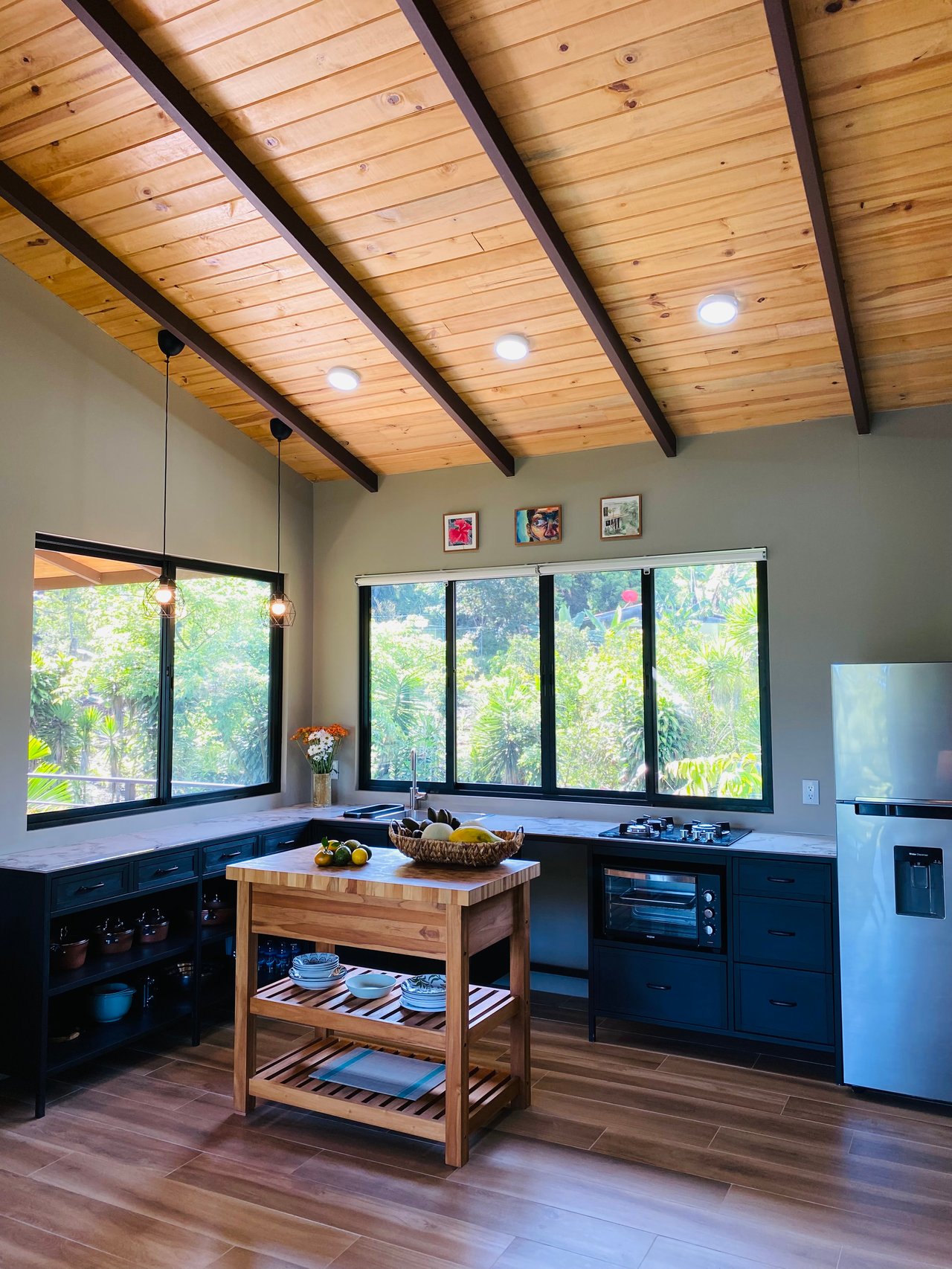 Mountain Oasis with House and Guest Cabin in Las Brisas, San Vito 