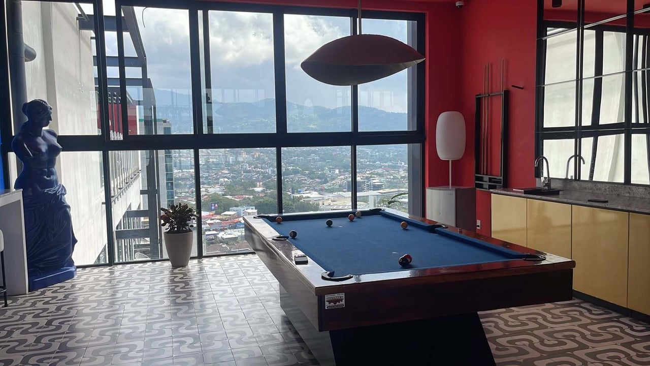 Sky View Furnished Condo, Sabana and Rohrmoser, San Jose