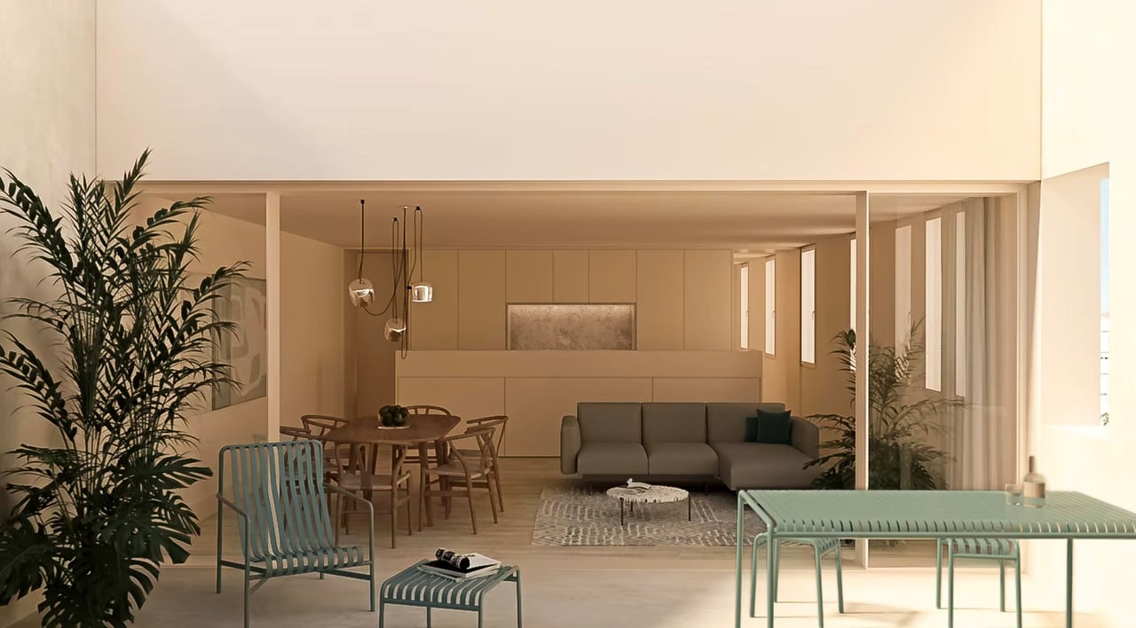 Spacious 3-Bedroom Apartment with Parking and Outdoor Space in Campo de Ourique, Lisbon