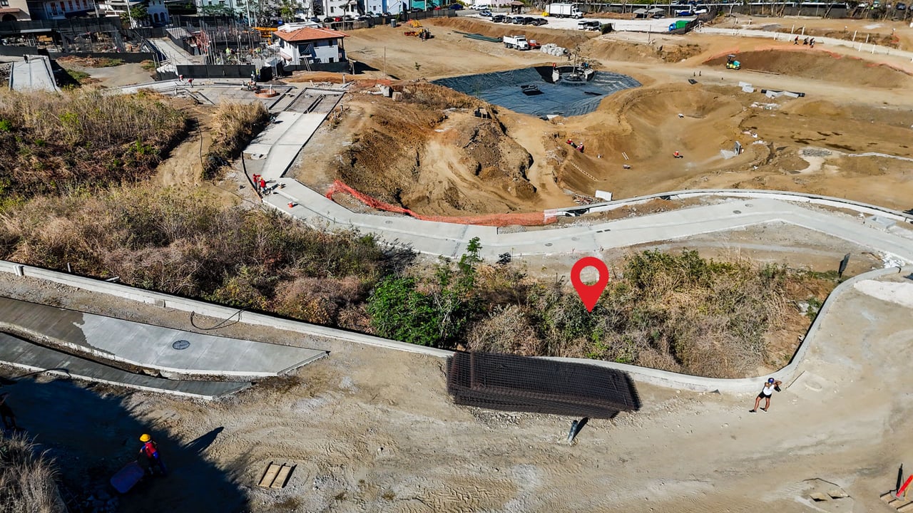 El Prado Lot #91 | Ocean View Homesite with Approved Plans in El Prado, Las Catalinas