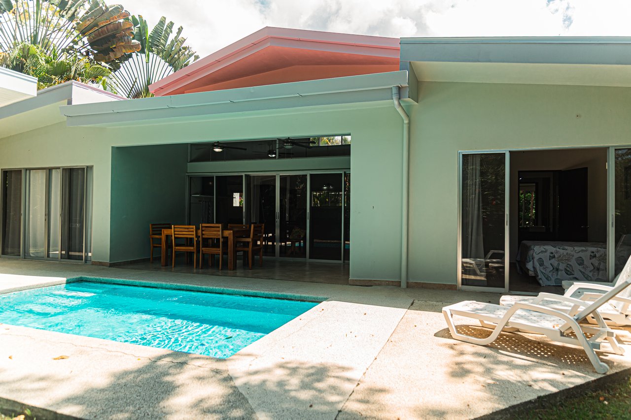 3 Bedroom Home Walking Distance to Playa Chaman – Villas del Sol, Bahía Ballena